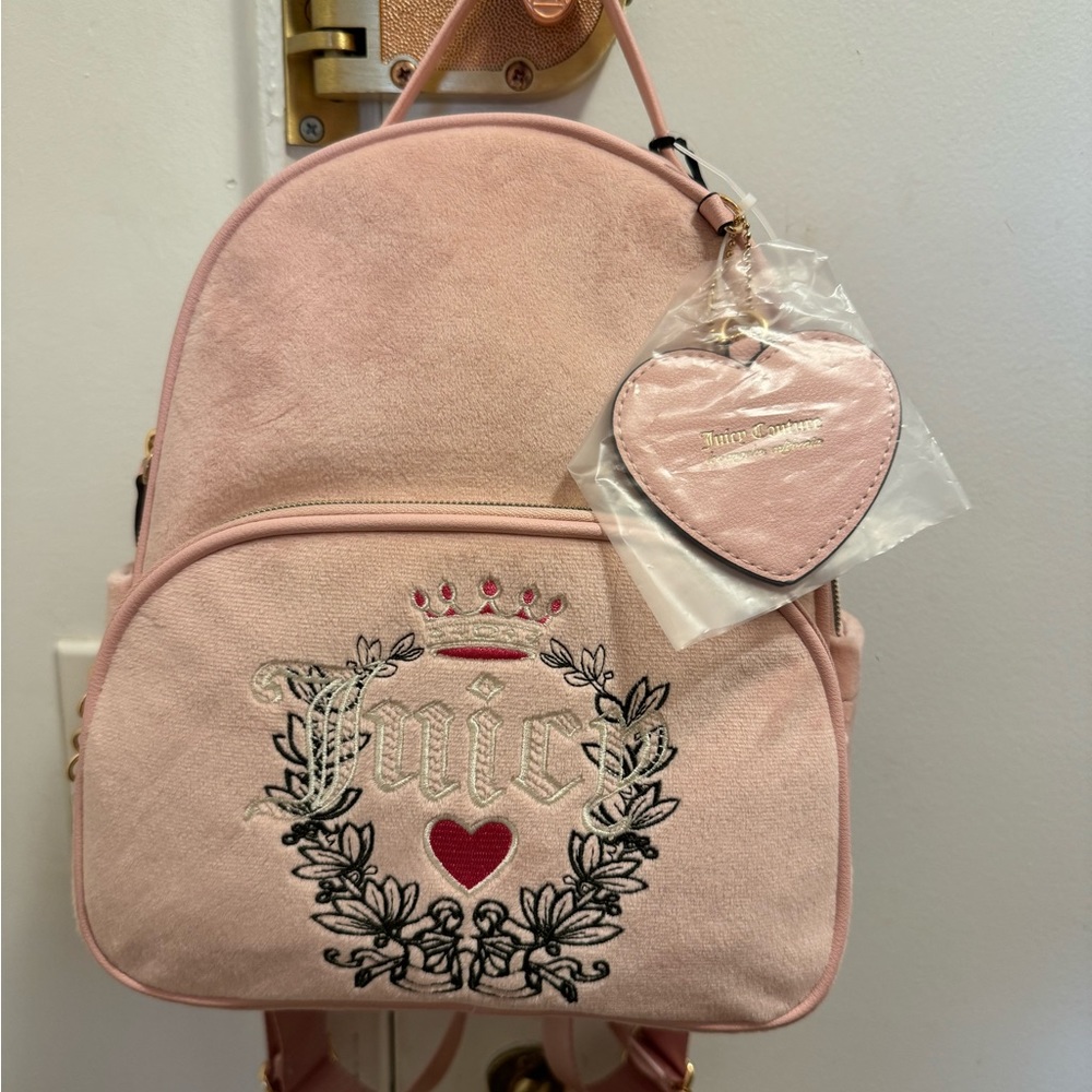 Juicy couture velour bookbag